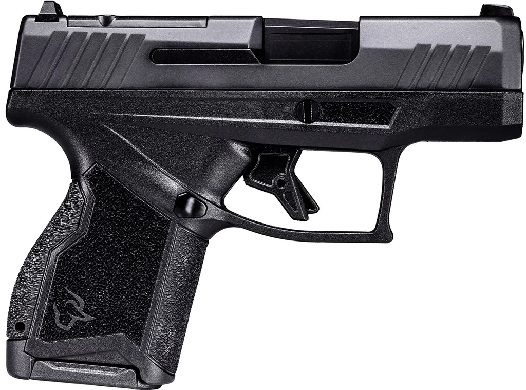 Taurus 1GX4MP931 GX4 T.O.R.O. Micro-Compact Frame 9mm Luger 10+1/13+1, 3.06" Satin Black DLC Stainless Steel Barrel, Black Nitride Optic Cut/Serrated Alloy Steel Slide, Matte Black Polymer Frame, Black w/Interchangeable Backstrap Grip