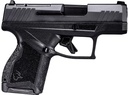 Taurus 1GX4MP931 GX4 T.O.R.O. Micro-Compact Frame 9mm Luger 10+1/13+1, 3.06" Satin Black DLC Stainless Steel Barrel, Black Nitride Optic Cut/Serrated Alloy Steel Slide, Matte Black Polymer Frame, Black w/Interchangeable Backstrap Grip
