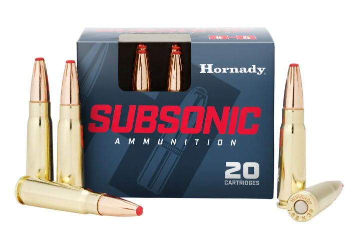 7.62x39 Hornady Subsonic 255gr