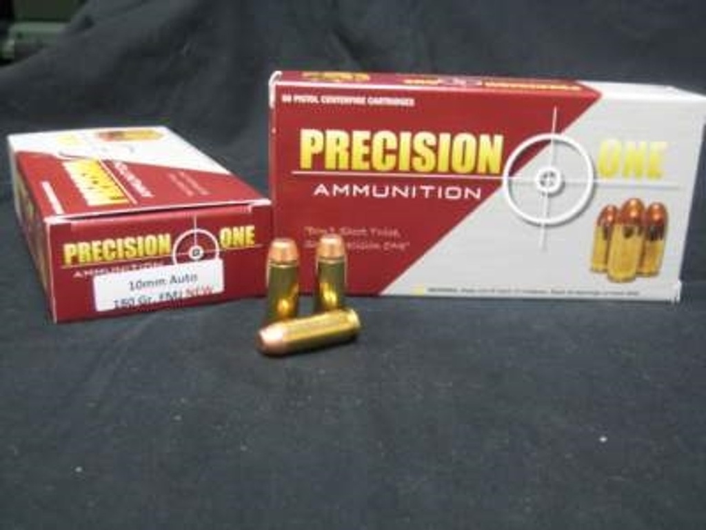 Precision One Ammunition 10mm 50rds - 180gr