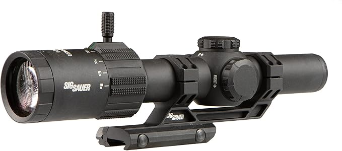 Sig Sauer Tango-MSR 1-6x24mm Riflescope; MSR-BDC6 Reticle with Alpha-MSR Cantilever Mount 
