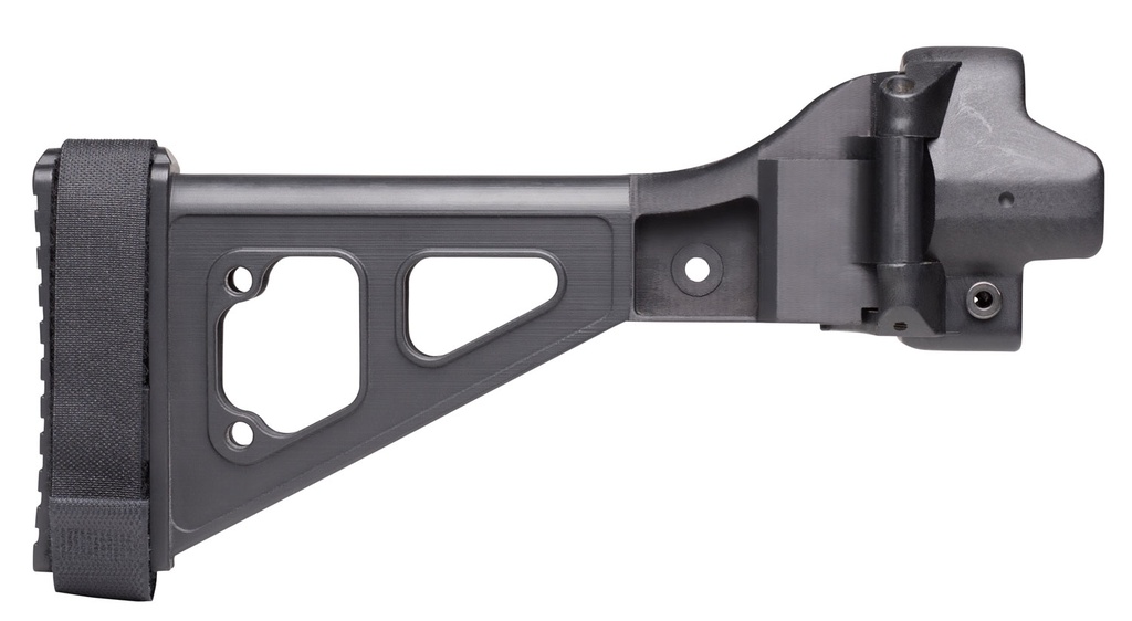 SB Tactical HK Brace SBT5 HK MP5 Elasto-Polymer Black 10.2" L x 1.25" W