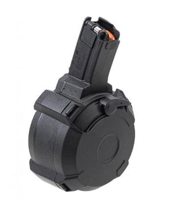 Magpul PMAG Black Drum 50rd 9mm Luger for H&K MP5/94