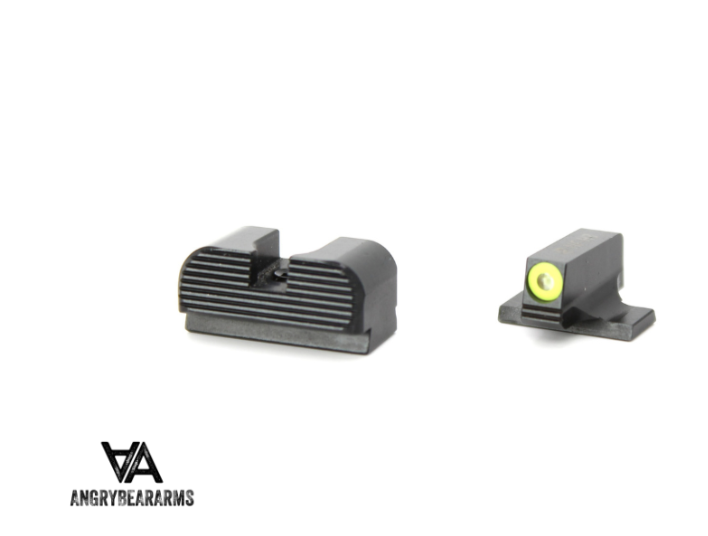 Sig P320 Standard Height, Tritium Front, Blank Rear