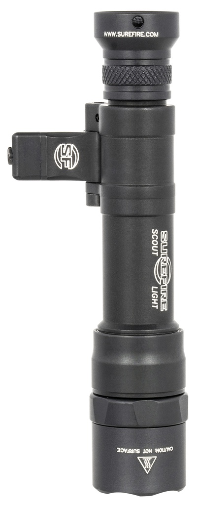 SureFire M640DFBKPRO Dual Fuel Scout Light Pro Black Anodized 1,200/1,500 Lumens White LED 