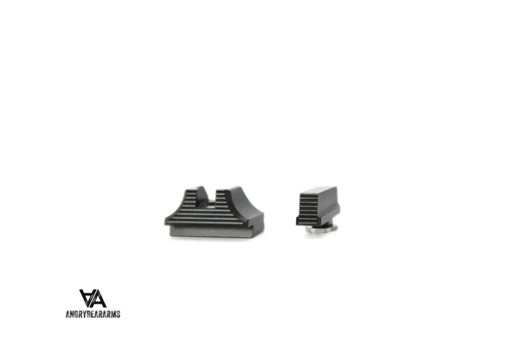 Optic Height – Black Out (No Dots) Sights for Glock 42/43/43X/48 – JRO Edition