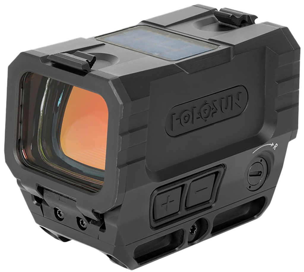 Holosun RONINAEMSMAXRD AEMS Max Ronin Black Anodized 1 x 1.1" x 0.87" 2 MOA Red Dot/65 MOA Circle Multi Reticle 