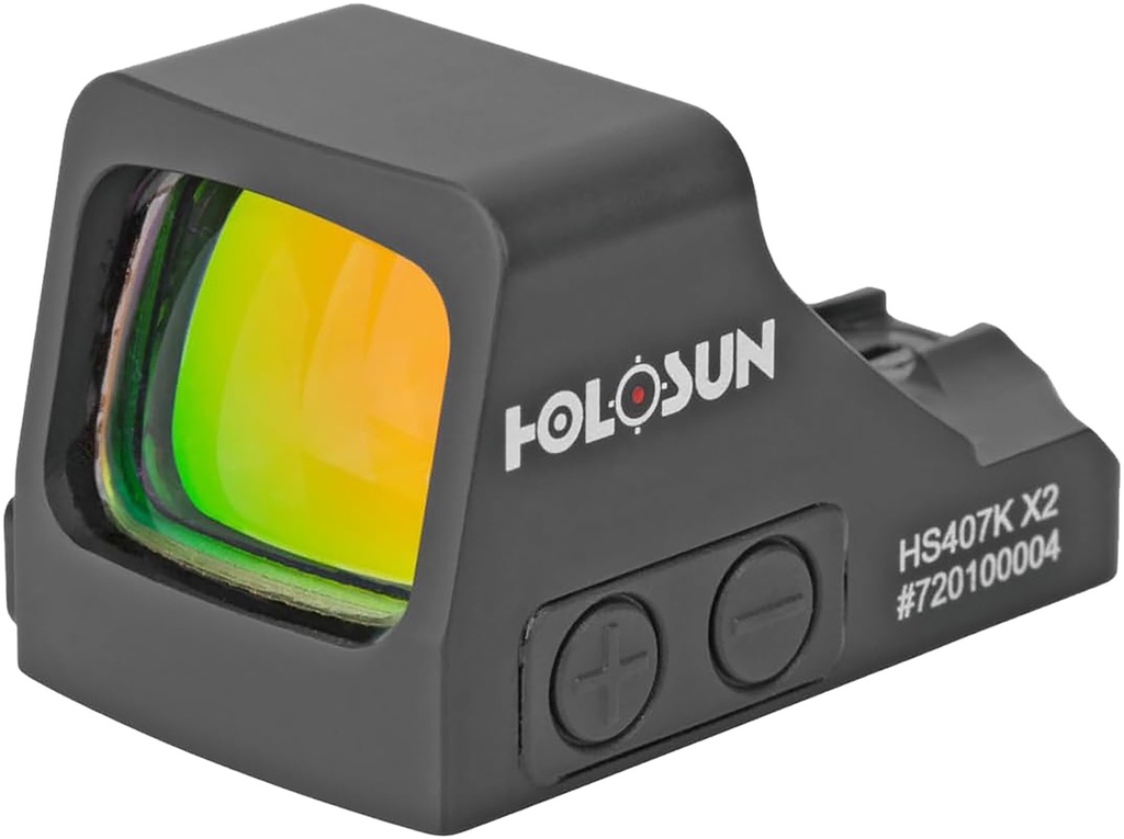 HOLOSUN HE407K-GD-X2 REFLEX SIGHT 6MOA GOLD DT 