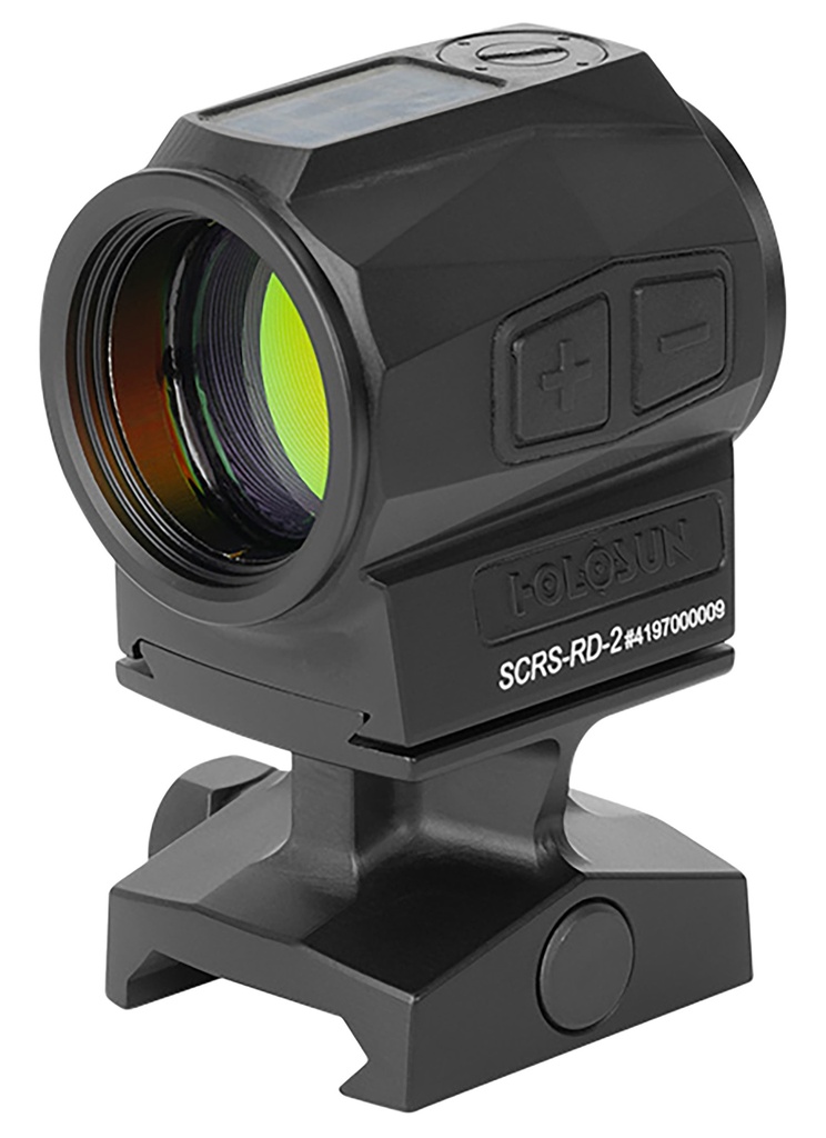Holosun SCRSRD2 SCRS Black Anodized 1 x 20 mm 2 MOA Red Dot 