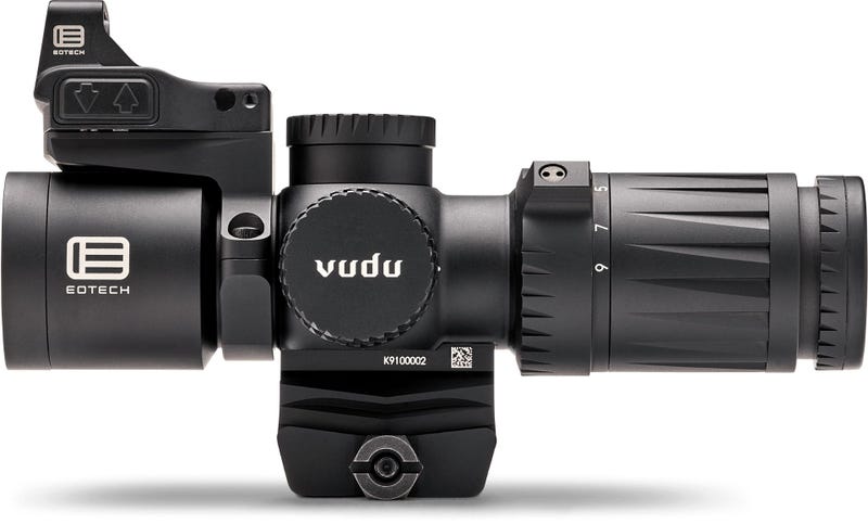 Eotech Vudu Rifle Scope 3-9x32 SFP HC1 Illum. Black with Integrated Mount and EFLX Red Dot