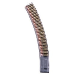 Elite Tactical Systems H&K MP5/SP5K/MP5K/94/SP89 Detachable Rifle Magazine 9mm Luger 40 Round Clear 1 Pack Polymer HKMP540-40RD