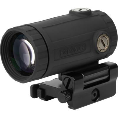 Holosun HM3XT Magnifier Black Anodized Titanium 3x 0.58" x 0.77" Quick Detach Mount 