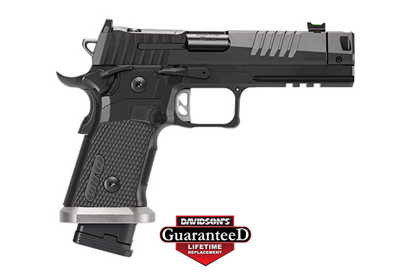 Sig Sauer P211 GTO Full Size 9mm Luger 23+1 4.40" Black Bull Barrel w/MACH3D Compensator, Black Nitron Stainless Steel Optic Ready/Serrated Slide, Black Nitron Stainless Steel Frame w/Picatinny Rail, G10 Grip Panels Grip