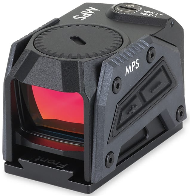 Steiner 8700-MPS Micro Pistol Sight Matte Black 1x20mmx16mm. 3.3 MOA Red Dot Reticle. ACRO Footprint