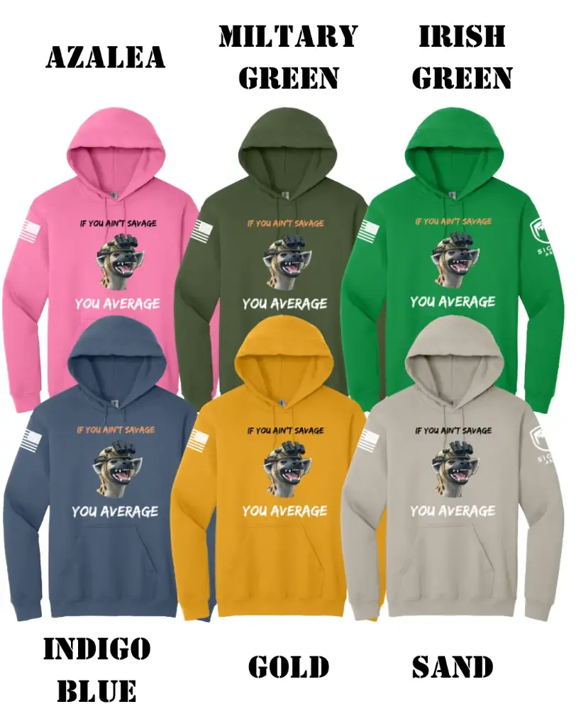 Sigwo Arms "If you ain't savage" Hoodie XXXL