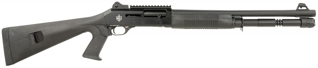 Used Military Armament Corp MAC 1014 Pistol Grip 12 Gauge 3in Black Anodized Semi Automatic Shotgun - 18.5in