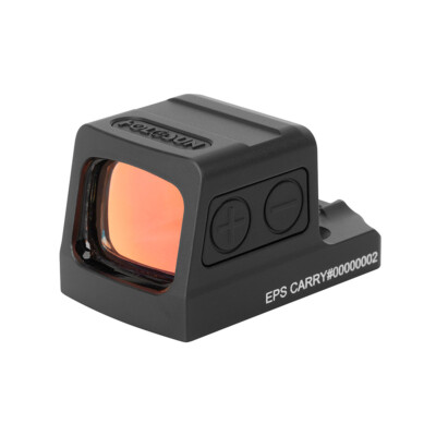 Holosun EPS Carry Black Anodized 1 x 0.58" x 0.77" 2 MOA Red Dot 