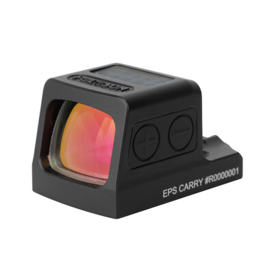 Holosun EPS Carry Black Anodized 1 x 0.58" x 0.77" 2 MOA Green Dot/32 MOA Circle Multi Reticle 