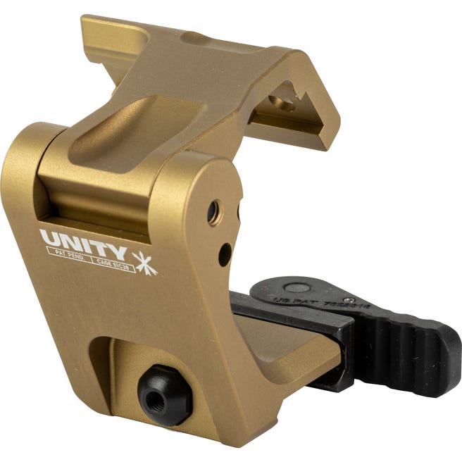 Unity Tactical FAST Flip-to-Center OMNI Magnifier Mount - FDE