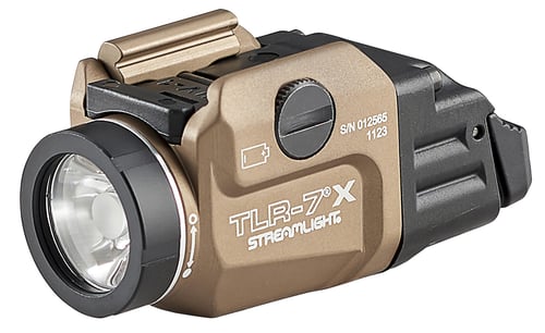 Streamlight 69456 TLR-7 X USB Flat Dark Earth 500 Lumens White LED 