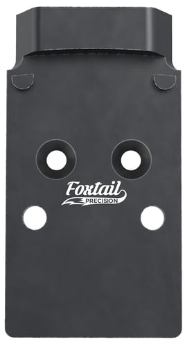 Foxtail Precision 100001 Red Dot Adapter Plate for Optics-Ready Pistol Black Anodized CZ P10