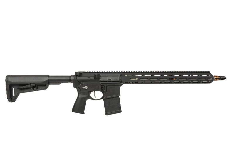 Q Sugar Weasel Rifle w/ Trash Panda Silencer