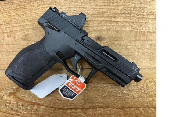 Taurus TX22 G2 22LR BLK 4" 22+1 RFX-11 1-2TX22P141-RD 22 LR w/ FRT