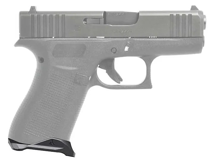 Radian Weapons R0846 Magwell Fits Glock 43x/48 Black Aluminum 
