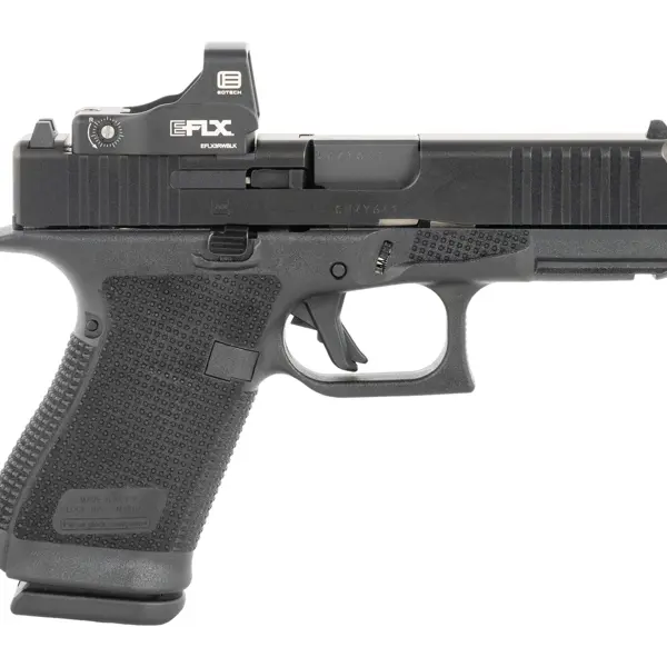 Glock G19 Gen6 w/EOTech 9mm Luger 15+1 4.02" Threaded Barrel, Steel Optic Ready/Serrated Slide, Polymer Frame w/Accessory Rail, Interchangeable Backstrap Grip, Ambidextrous