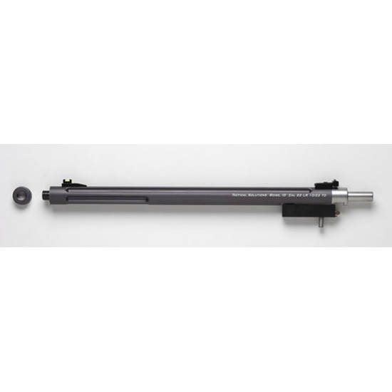 Tactical Solutions X-Ring Takedown Barrel for 10/22 Rifles Matte Black