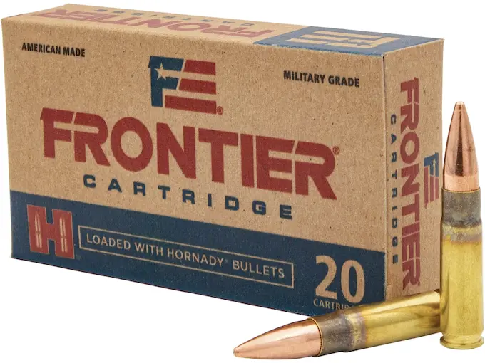 Frontier Cartridge Military Grade 300 AAC Blackout Ammo 125 Grain Full Metal Jacket