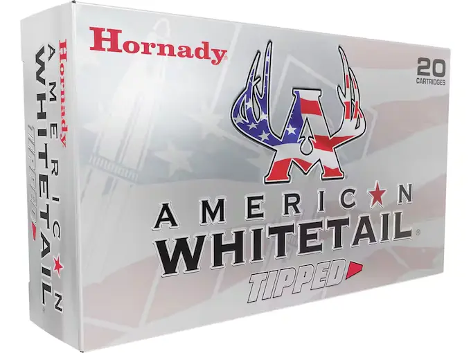 Hornady American Whitetail Tipped 6.5 Creedmoor Ammo 129 Grain SST Polymer Tip Box of 20
