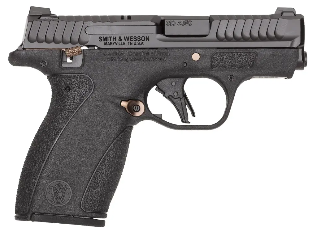 Smith & Wesson 14660 Bodyguard 2.0 Sports South Exclusive Micro 380 ACP 12+1 2.75" Black Armornite Barrel, Black Armornite Stainless Steel Serrated Slide, Black Polymer Frame w/PVD Coated Controls, Textured Grip 