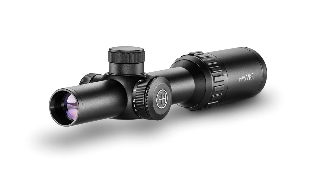 Vantage 1-4x20 Turkey Dot IR Hawke Optics Bottom Land Camo
