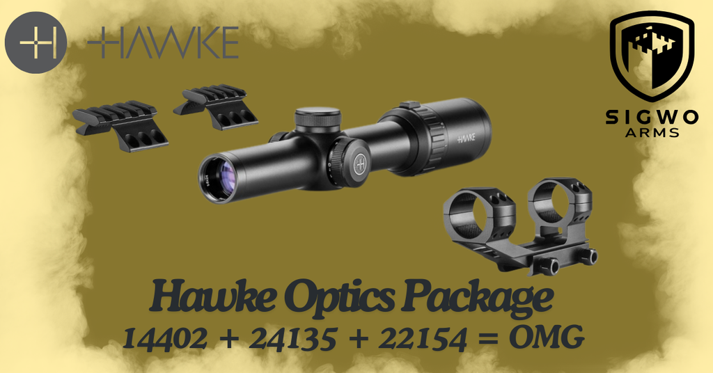 Hawke Optics 1-8x24 LPVO Package