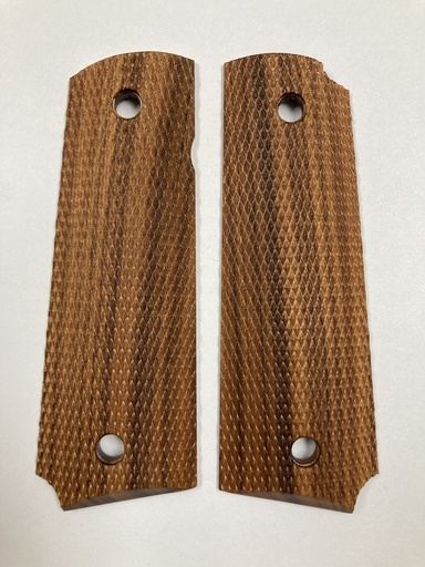 Herrett's Stocks Pau Ferro Full Size Checkered 1911 Grip Ambi