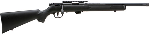 [062654287022] Savage Arms Mark II FV-SR Full Size 22 LR 5+1 16.50" Matte Blued Heavy Button Rifled Barrel, Matte Blued Carbon Steel Receiver, Matte Black Synthetic Stock, Right Hand