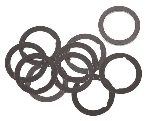 [DA001] Dead Air Shim Kit 1/2"-28 tpi 3 Different Shim Thicknesses Included (.004", .006", .060") 