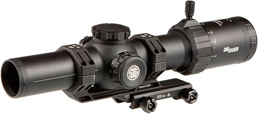 [SOTM11000] SIG SAUER Tango-MSR LPVO 1-10X28mm 34mm Tube F2/SFP MSR BDC-10 Reticle Durable Scockproof Waterproof Fogproof Hunting Rifle Scope, Alpha-MSR Mount, Lens Covers & Throw Lever Included 