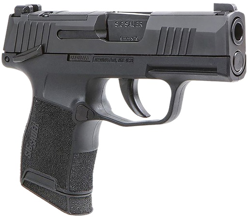 [3659BXR3PRS] Sig Sauer 3659BXR3PRS P365X w/Optic Micro-Compact Frame 9mm Luger 10+1 3.10" Black Steel Barrel, Black Nitron Stainless Steel Optic Ready/Serrated Slide, Black Stainless Steel Frame w/Accessory Rail, Sig ROMEO-RS Compact, Shield RMSc Footprint 
