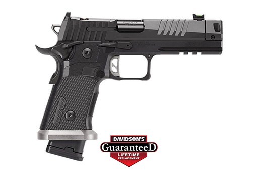 [211F9GTO] Sig Sauer P211 GTO Full Size 9mm Luger 23+1 4.40" Black Bull Barrel w/MACH3D Compensator, Black Nitron Stainless Steel Optic Ready/Serrated Slide, Black Nitron Stainless Steel Frame w/Picatinny Rail, G10 Grip Panels Grip