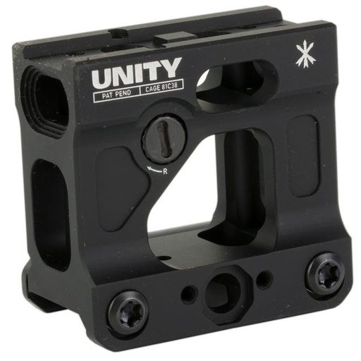 [810007880013] Unity Tactical LLC FSTMICB Fast Micro Black Anodized