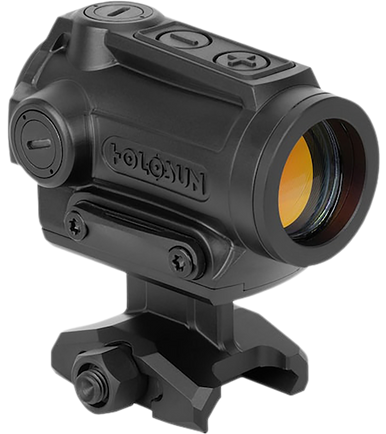 [810047073611] Holosun AROGD2 Black 1x 2 MOA Gold Dot Reticle