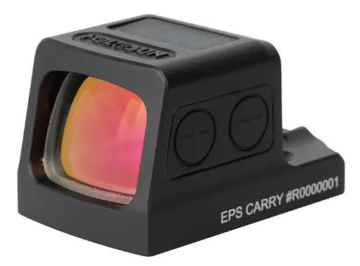 [810047071570] Holosun EPS Carry Black Anodized 1 x 0.58" x 0.77" 2 MOA Red Dot/32 MOA Circle Multi Reticle 