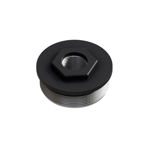[608275911603] Exigent Ti Direct Thread Adapter 5/8x24 - Titanium 1.375 x 24 (Cerakoted Black)