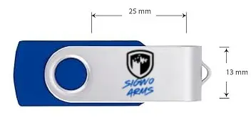 [SA-USB-NFA] Sigwo Arms Logo Thumb Drive