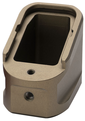 [EMPALG17FDE] Strike Industries Extended Mag Plate Fits Glock G17 Fits Glock G22 Flat Dark Earth 6061 T-6 Aluminum 