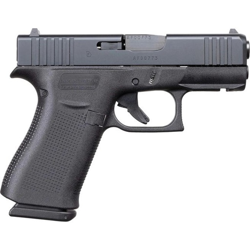 [764503073519]  Glock 43x Handgun 9mm Luger 15rd Magazines (2) 3.41" Barrel Black FS with Front Rails USA