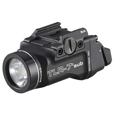 [69400] Streamlight 69400 TLR-7 X Sub Black Anodized 500 Lumens White LED Glock 43X MOS/48 MOS/43X/48 