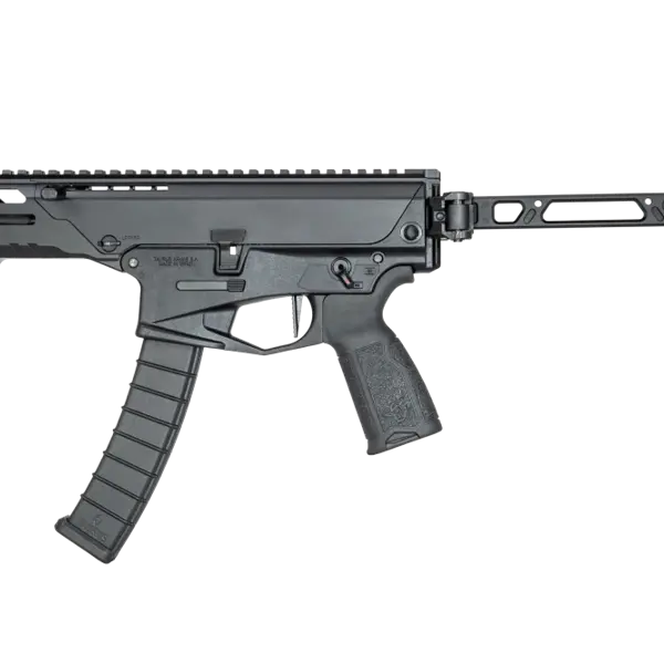 [725327944379] Taurus 1-RPC941-SIB RPC 9mm Luger 32+1 4.50" Matte Black Threaded Barrel, Steel Receiver w/Picatinny Rail, M-LOK Handguard, Black S.I. Brace, Black Rubber Grip, Ambidextrous 